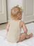 Barboteuse mixte rayée bébé coton/lin écru 6 - vertbaudet enfant 