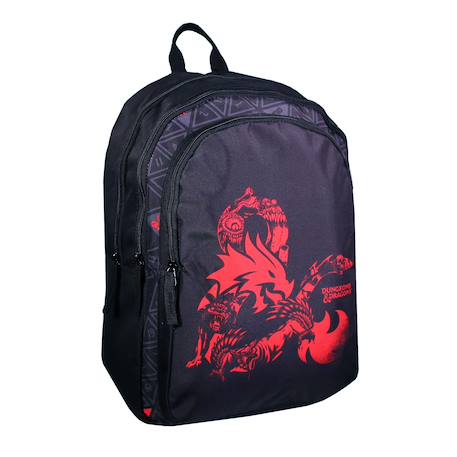 Sac à dos scolaire primaire donjons & dragons Noir 2 - vertbaudet enfant 