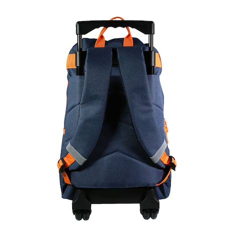 Sac à dos à roulettes vorax  dinosaure surf Bleu 4 - vertbaudet enfant 
