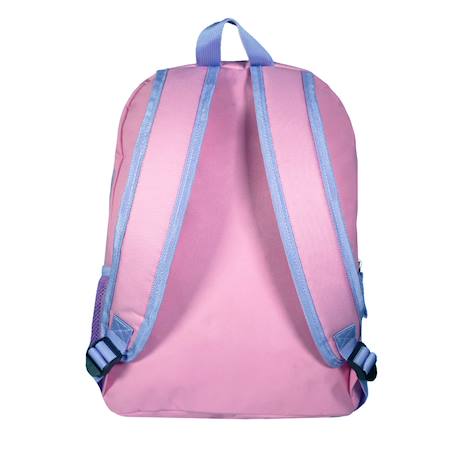 Sac à dos scolaire avec poche oum le dauphin Rose 4 - vertbaudet enfant 
