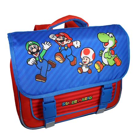 Cartable scolaire primaire super mario Bleu 2 - vertbaudet enfant 