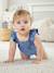 Combishort bébé en denim léger double stone 1 - vertbaudet enfant 