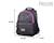 Sac à dos scolaire phileas papillons  système smart comfort Noir 6 - vertbaudet enfant 