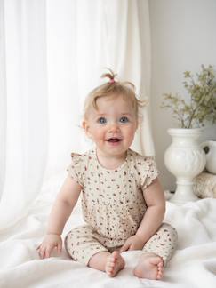 Combinaison bébé en gaze de coton  - vertbaudet enfant