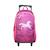 Sac à dos à roulettes cybel cheval Rose 1 - vertbaudet enfant 