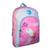 Sac à dos scolaire avec poche oum le dauphin Rose 2 - vertbaudet enfant 