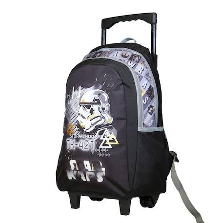 Sac à dos à roulettes disney star wars Noir 2 - vertbaudet enfant 