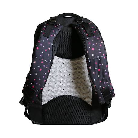 Sac à dos scolaire phileas papillons  système smart comfort Noir 3 - vertbaudet enfant 
