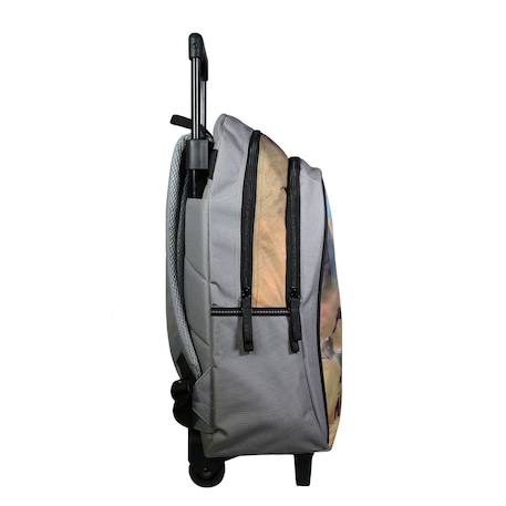 Sac à dos à roulettes disney star wars / the mandalorian Multicolore 3 - vertbaudet enfant 