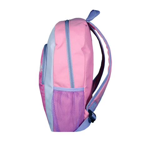 Sac à dos scolaire avec poche oum le dauphin Rose 3 - vertbaudet enfant 