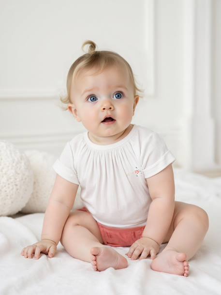 Lot de 2 pyjashorts bébé corail fluo 2 - vertbaudet enfant 