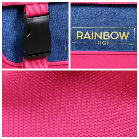 Cartable scolaire primaire rainbow high Rose 6 - vertbaudet enfant 