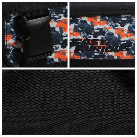 Cartable scolaire primaire fast and furious Noir 6 - vertbaudet enfant 