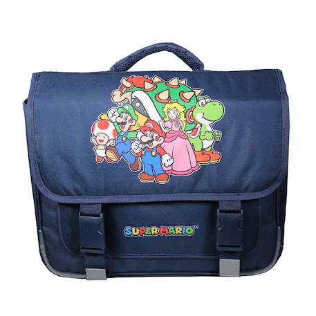 Cartable scolaire primaire super mario Bleu 1 - vertbaudet enfant 