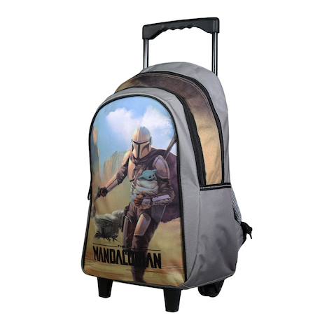 Sac à dos à roulettes disney star wars / the mandalorian Multicolore 2 - vertbaudet enfant 