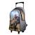 Sac à dos à roulettes disney star wars / the mandalorian Multicolore 2 - vertbaudet enfant 
