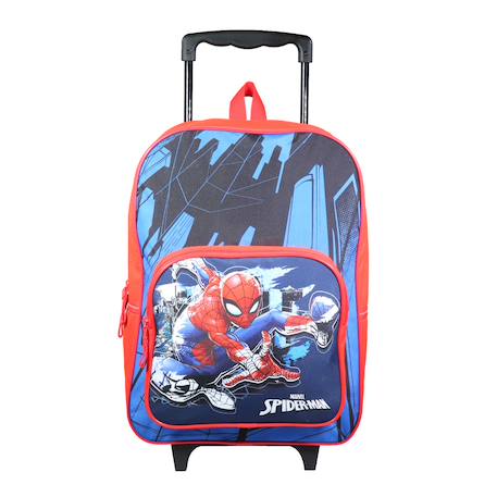 Sac à dos à roulettes primaire spiderman Rouge 2 - vertbaudet enfant 