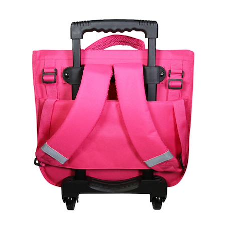 Cartable scolaire à roulettes primaire rainbow high Rose 4 - vertbaudet enfant 
