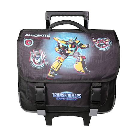 Garçon-Accessoires-Cartable scolaire à roulettes primaire transformers
