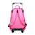 Sac à dos à roulettes cybel cheval Rose 4 - vertbaudet enfant 