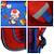 Cartable scolaire primaire super mario Bleu 6 - vertbaudet enfant 
