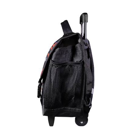 Cartable scolaire à roulettes primaire fast and furious Noir 3 - vertbaudet enfant 