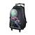 Sac à dos scolaire à roulettes  transformers Noir 2 - vertbaudet enfant 