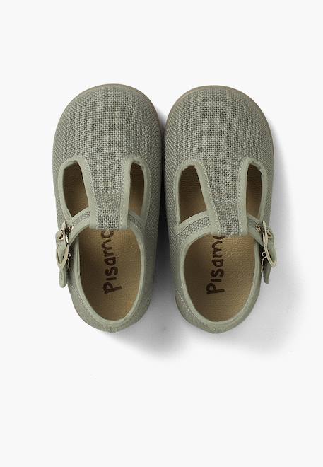 Salomés garçon en lin Blanc+Bleu marine+Gris perle+Lin+Rouge 16 - vertbaudet enfant 