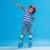 Rollers d'apprentissage evolutifs twista skates Bleu 2 - vertbaudet enfant 