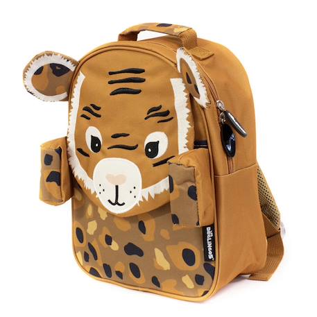Sac à dos enfant Bleu+Jaune+Marron 16 - vertbaudet enfant 