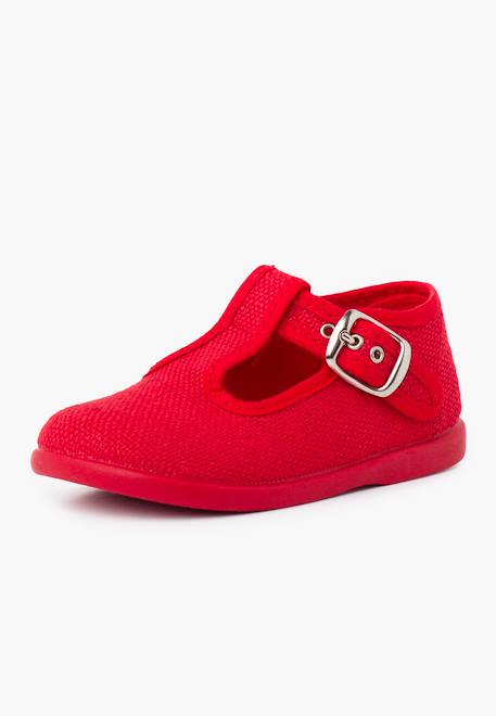 Salomés garçon en lin Blanc+Bleu marine+Gris perle+Lin+Rouge 23 - vertbaudet enfant 