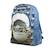 Sac à dos avec poche baby yoda star wars / the mandalorian Bleu 2 - vertbaudet enfant 