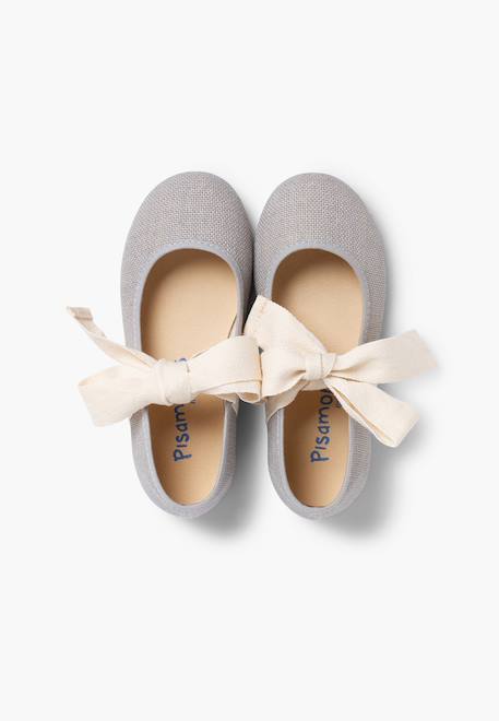Babies  en lin avec ruban écru Blanc+Bleu azur+Écru+Gris+Lin+Mauve+Menthe 21 - vertbaudet enfant 