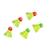 Volants de rechange pour set de badminton hs-22 Vert 1 - vertbaudet enfant 