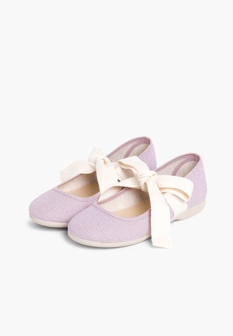 Babies  en lin avec ruban écru Blanc+Bleu azur+Écru+Gris+Lin+Mauve+Menthe 31 - vertbaudet enfant 