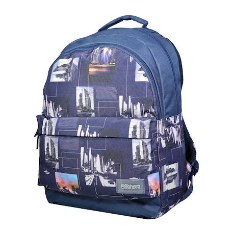 Sac à dos scolaire offshore ville city Bleu 2 - vertbaudet enfant 