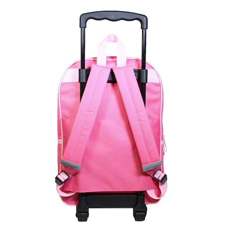 Sac à dos à roulettes disney minnie noeud Rose 4 - vertbaudet enfant 