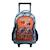 Sac à dos à roulettes poivre blanc robots Orange 2 - vertbaudet enfant 