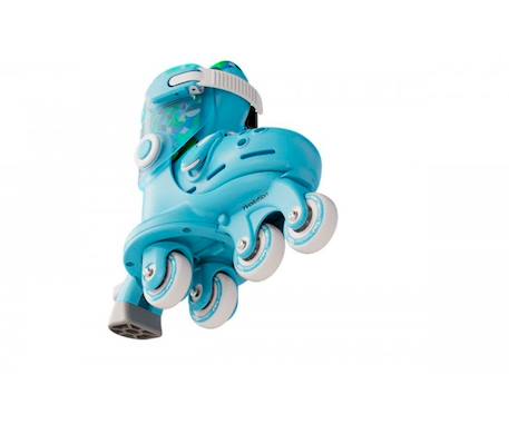 Rollers d'apprentissage evolutifs twista skates Bleu 3 - vertbaudet enfant 