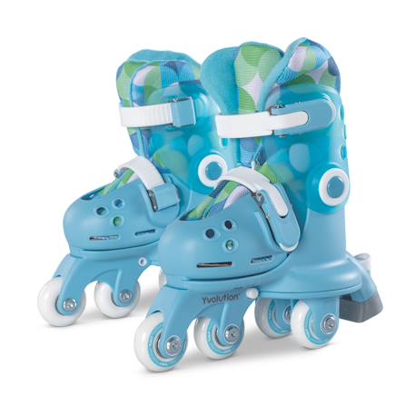 Rollers d'apprentissage evolutifs twista skates Bleu 1 - vertbaudet enfant 