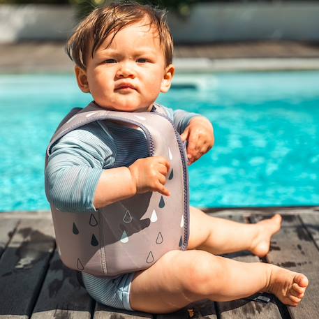 Gilet de natation näj sand (18-36 mois) Beige 5 - vertbaudet enfant 