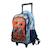 Sac à dos à roulettes poivre blanc robots Orange 1 - vertbaudet enfant 