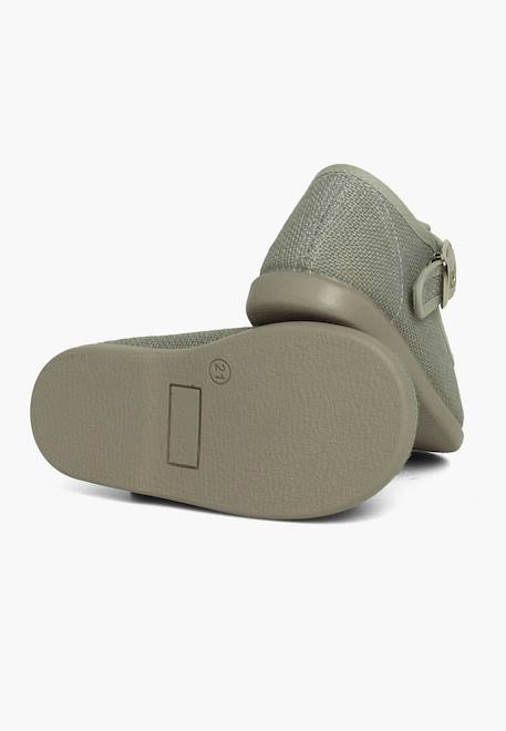 Salomés garçon en lin Blanc+Bleu marine+Gris perle+Lin+Rouge 14 - vertbaudet enfant 