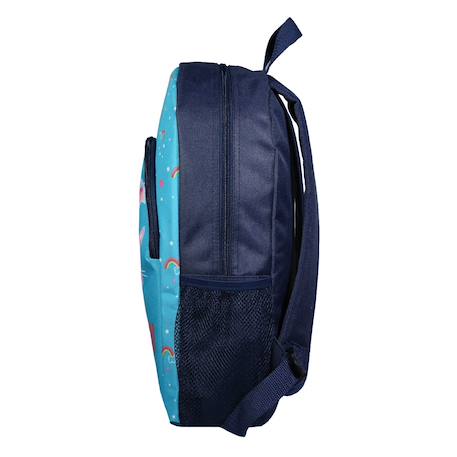 Sac à dos avec poche lili lou chat Bleu 3 - vertbaudet enfant 