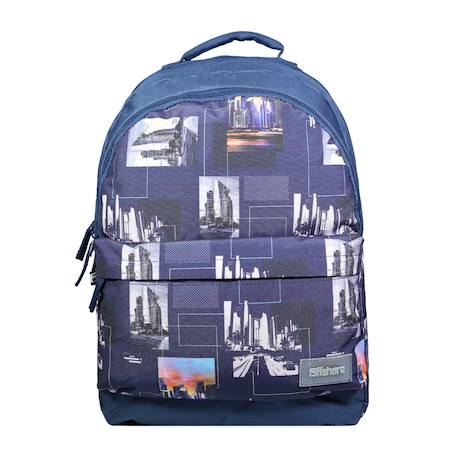 Sac à dos scolaire offshore ville city Bleu 1 - vertbaudet enfant 