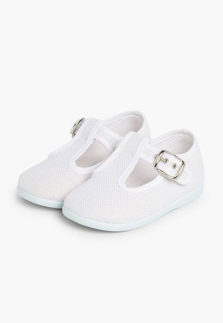 Salomés garçon en lin Blanc 4 - vertbaudet enfant 