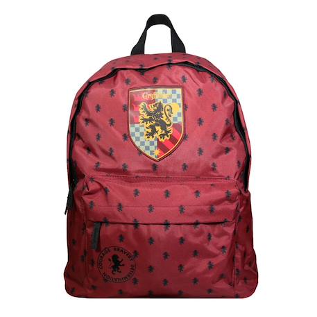 Sac à dos 1 compartiment harry potter gryffondor rouge bagtrotter Rouge 1 - vertbaudet enfant 