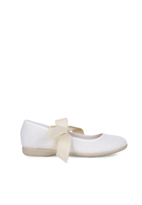 Babies  en lin avec ruban écru Blanc+Bleu azur+Écru+Gris+Lin+Mauve+Menthe 1 - vertbaudet enfant 