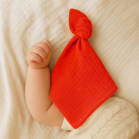 Langes en coton bio Blanc+Fraise+Honey+Rose+Vert 9 - vertbaudet enfant 