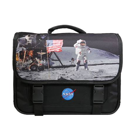 Cartable scolaire primaire nasa astronaute Noir 2 - vertbaudet enfant 